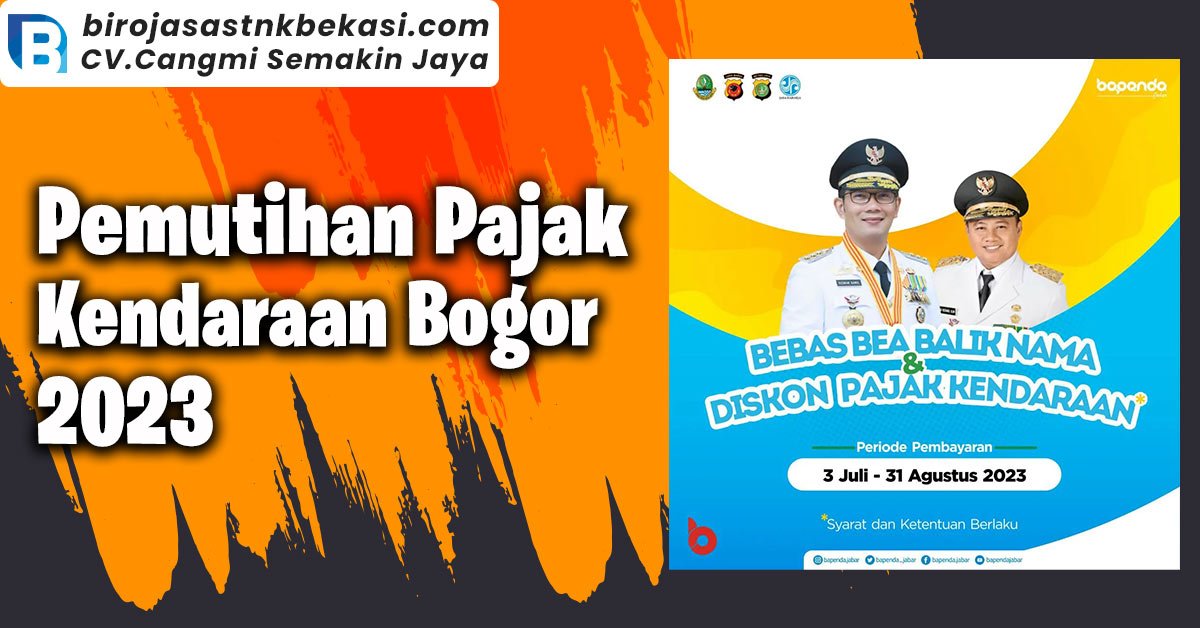 Pemutihan Pajak Kendaraan Bogor 2023